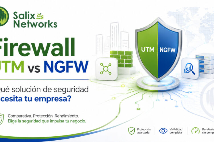 Comparación entre firewall UTM y firewall NGFW para seguridad empresarial y protección perimetral.